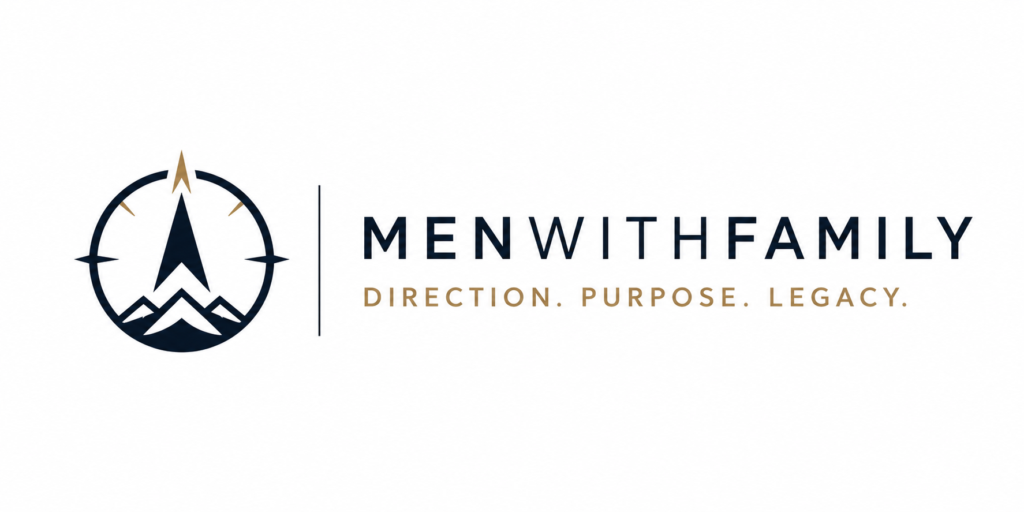 Men With Family compass logo
